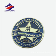 Walk anniversary activity design logo lapel badge